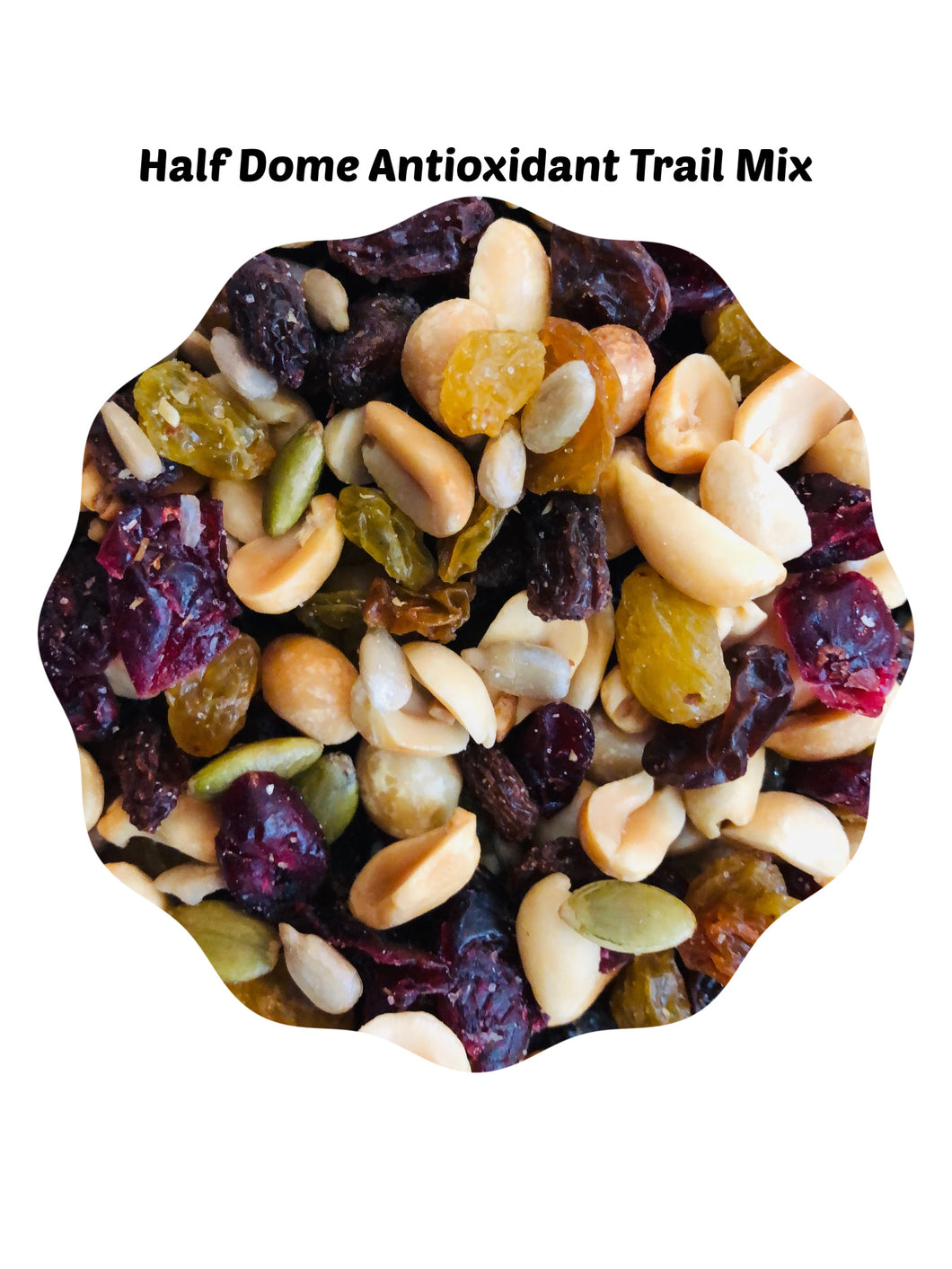 Half Dome Antioxidant Trail Mix, A Set of 6 - 9oz Bags