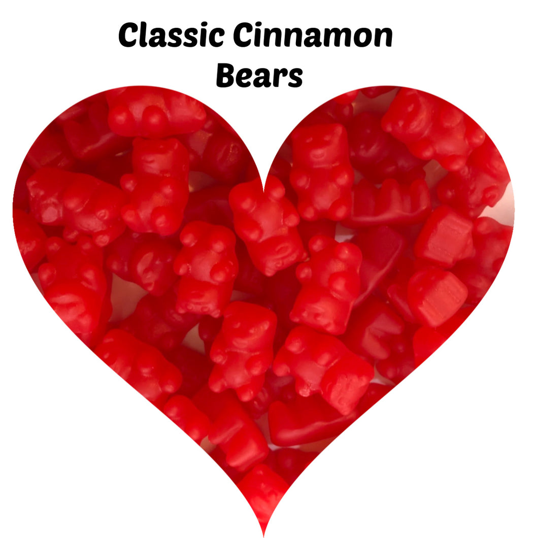 Classic Cinnamon Bears Sold in Sets of 6 - 10 oz Resealable Packages