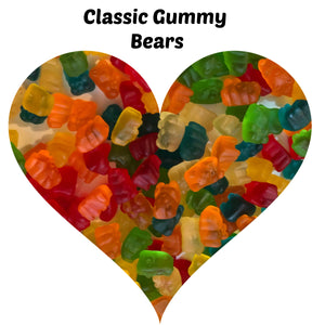 Classic Gummy Bears Sold in Sets of 6 - 10 oz Resealable Packages